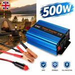 Power Inverter 500W Portable DC 12V to AC 220V Aluminum Alloy Universal Socket