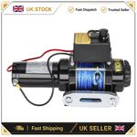 Gearzaar Electric Winch 12v 4500lb Steel Rope Wireless Remote Trailer Boat ATV