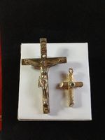 Pair Stanhope Microworks Cross/Crucifixes *Project Lords Prayer Onto Ceiling* 🙏