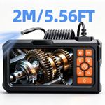 1920P Endoscope Borescope Camera Industrial With Built In Lighting IPS Display