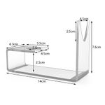 Acrylic Pistol Stand Display Rack for Collectable, Any Handgun or Pistol UK