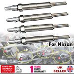 1.5Dci Heater Glow Plugs 4x For Nissan Qashqai Juke Note Micra Cube Pulsar NV200