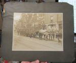 Antique Horse-Drawn Fire Engine Parade Photo – Newburgh NY – Fred Coons Studio