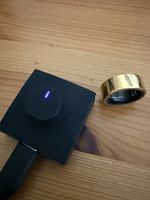 Ultrahuman Ring AIR. Size 6.  Cable & Charger. Used But In Great Condition.