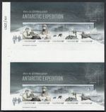 Australia AAT Antarctica Exploration 2013 Imperforate Minisheet Pair 119/250