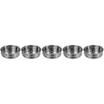 5Pcs Household Silver Stainless Steel Steamer Insert for Rice Cooker and Food