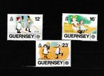 GUERNSEY 1989 Europa set - SG 451/53 - u/m