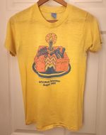 1982 MTV Music Television Happy 1st Birthday Small T-shirt Vtg 80s single stitch