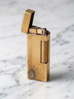 Dunhill Gold Plated Rollagas Pocket Lighter - Gift Boxed