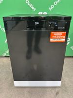 Beko Full Size Dishwasher - Black - E Rated DVN04320B #LF134445