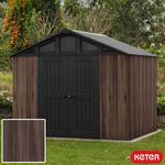 [CLEARANCE SALE] Keter Rosewood Summit 10Ft X 8Ft (3.05 X 2.43M) Storage Shed
