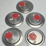 Les Etains des Potstainiers Hutois Pewter Coaster Set 5 Handmade 10cm