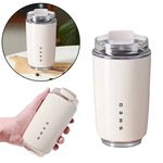 For Smeg Thermos Coffee Mug Stainless Steel Travel Insulated Water Bottle 240ml