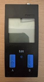 Festo SDE1-V1-G2-H18-C-P1-M8 (192034) electronic vacuum pressure sensor