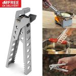 Anti-Scald Pot Pan Bowl Gripper Outdoor Camping Cookware Handle Holder Clip UK