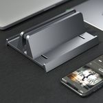 Vertical Laptop Stand Holder Adjustable Notebook Dock Size Space Saver 4 in 1 UK