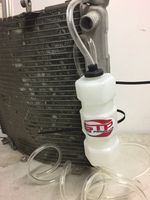 Kawasaki Race Type Radiator Overflow Expansion Bottle (with fittings)