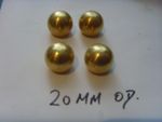 Clock case feet , tea caddy , round ball shape various sizes / prices 4off