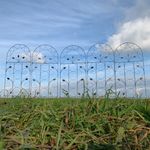 Metal Garden Trellis Plant Support Leaf Design  (120cm x 50cm) - Set of 5