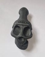 Maya Aztec Death Whistle – Loud Screaming Skull Replica Black, Scary and Unique