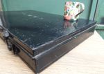 Unusual large tin trunk / document case, portfolio - great condition heavy duty