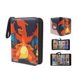Pokemon Card Album PU Zipper Binder Loose Leaf Storage for Pikachu Cards