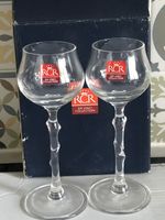 RCR Da Vinci Collection Long Stemmed Liqueur Goblets Elegant Collectables