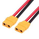 XT90 Female to Female 10AWG Extension Cable Connector for RC Battery Portable Po