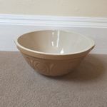 Nana's Thomas Plant Vintage Brown Mixing Baking Bowl Classic Style Retro Ceramic