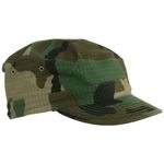 TACTICAL BDU US ARMY RIPSTOP CADET FIELD CAP COMBAT SUN HAT WOODLAND CAMO S-XXL