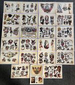 sailor jerry tattoo flash Classic Designs For Tattoo Machine 