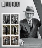 Canada 2019 Leonard Cohen (1934-2016) miniature sheet MNH