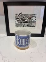 Robert Tarling Kersey Studio pottery named mugs - new. Last available.