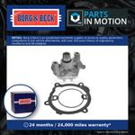 Water Pump fits RENAULT MASTER Mk2 2.5D 2001 on Coolant B&B 7701474190 Quality