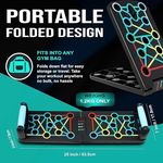 Fold up - Home gym - 17 in 1 Push Up Board Home Gym Strength Training