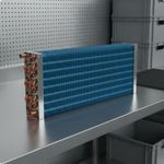 Refrigerator Condenser Coil HVAC Part for Display Cabinet