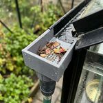 Greenhouse Guttering End Cap with Hose Connector and End Cap BUNDLE