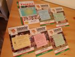  Leicester Tigers Rugby Football Club Programs With Matching Entrance Tickets