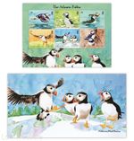 Alderney Stamps: "The Atlantic Puffin" MNH 6 Value S/S Presentation Pack 2023