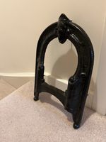 Cast Iron Wall Boot Scraper 15x10in, new