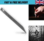 The Mighty Bar - Heavy Duty Keychain Prybar EDC Pry Bar Stainless Steel KeyChain