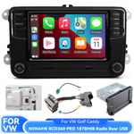 6.5" Car Radio Stereo CarPlay Android Auto RCD360 PRO 187B For VW Golf Sharan CC