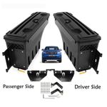 2Pcs Truck Bed Storage Swing Tool Box Accessories for Ford Ranger 2012-2021 T6