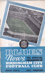 1958   1959      BIRMINGHAM CITY v PRESTON   7 feb