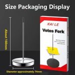 Paper Note Spike with Safety Tip File Receipts Bills Invoices Ticket Stabbe etc