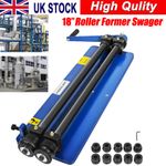 18" Swager Rotary Metal Sheet Tool Bead Roller Rotary Swaging Former Machine UK