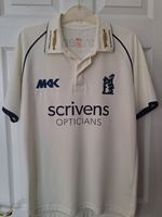 WARWICKSHIRE CCC CRICKET SHIRT - SIZE M - EXCELLENT CONDITION