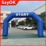 20ft Inflatable Arch W/ Start Finish Line Banners Race Outdoor Party Advertising