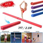 7FT 2.1M Folding Gymnastics Balance Beam for Kids Gymnastics Equipment for Girls