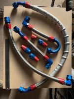 Oil Cooler hoses, Reusable, Dash -12, Goodridge, braided hose